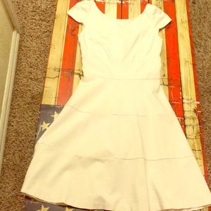 White dress. Great for a summer day on the beach.